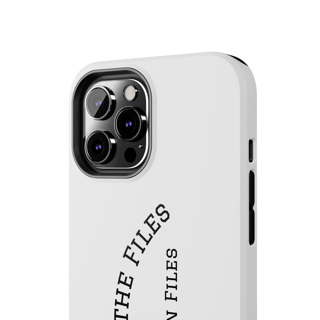 Epstein Files Tough Phone Cases | Unique Phone Protection, Trendy Gift, Statement Piece, Pop Culture Accessory, Functional Fashion