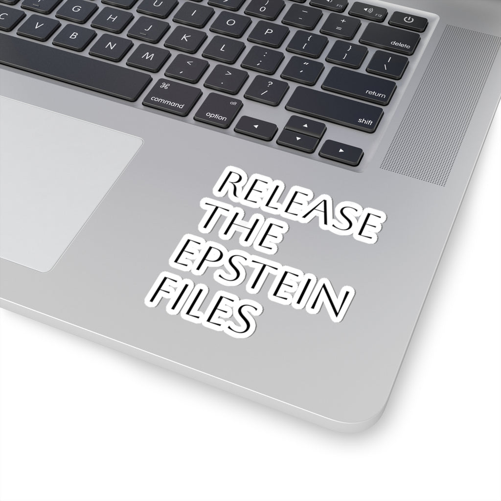 "Release the Epstein Files" Kiss-Cut Sticker