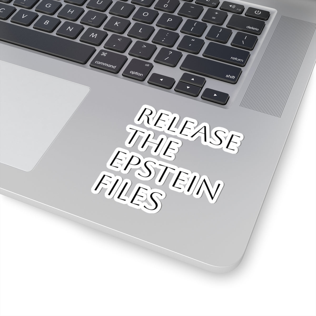 "Release the Epstein Files" Kiss-Cut Sticker