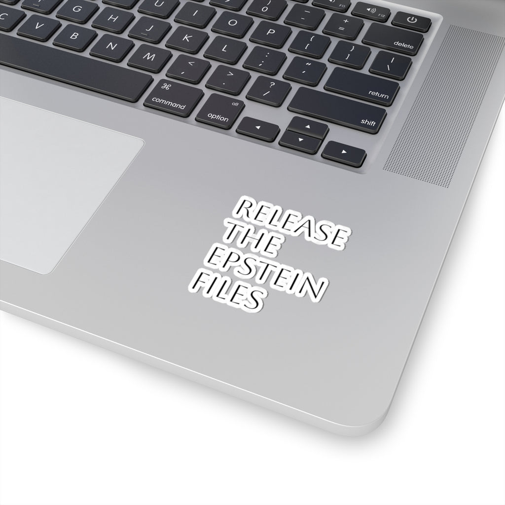 "Release the Epstein Files" Kiss-Cut Sticker