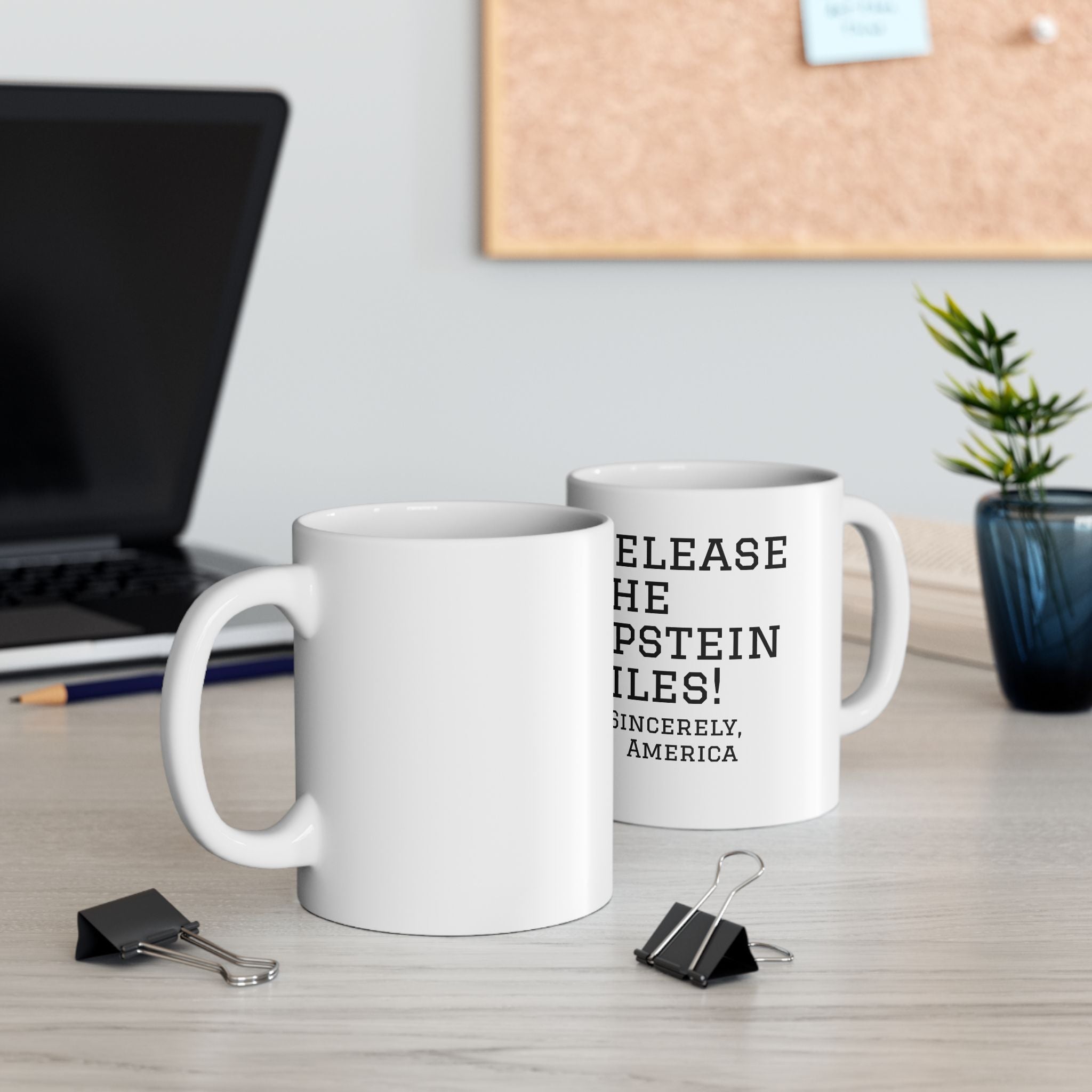 "Morning Jolt of Justice" Mug