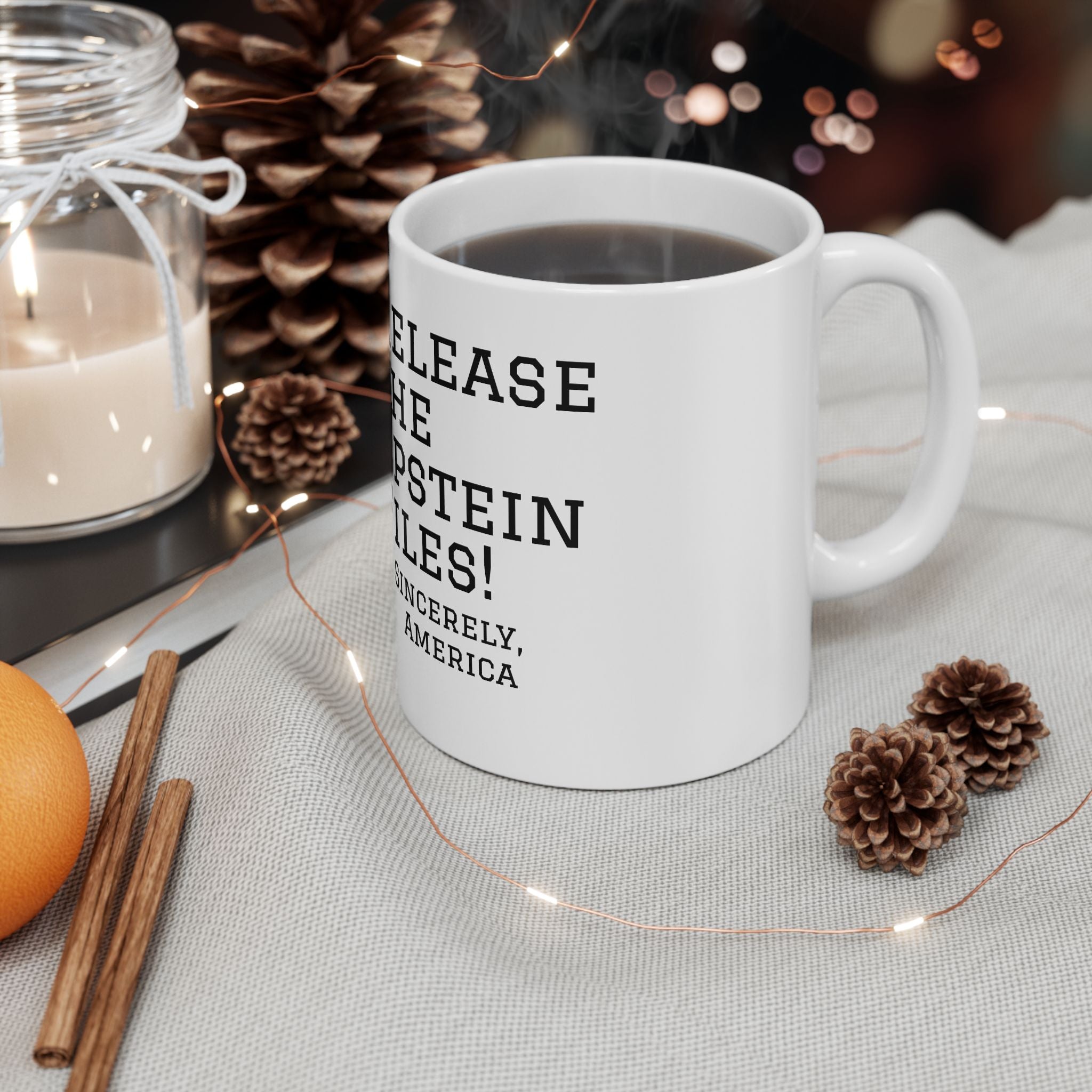 "Morning Jolt of Justice" Mug