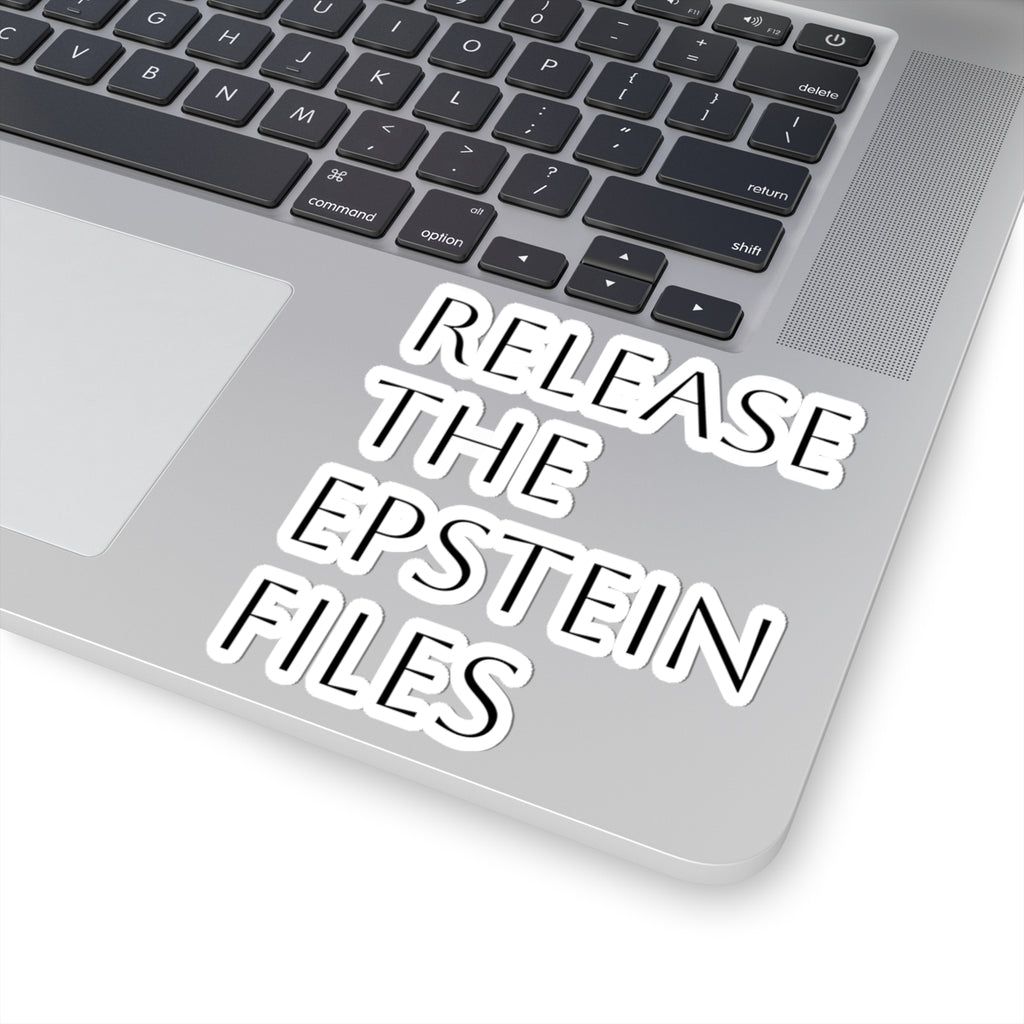 "Release the Epstein Files" Kiss-Cut Sticker