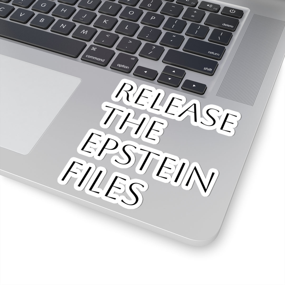 "Release the Epstein Files" Kiss-Cut Sticker