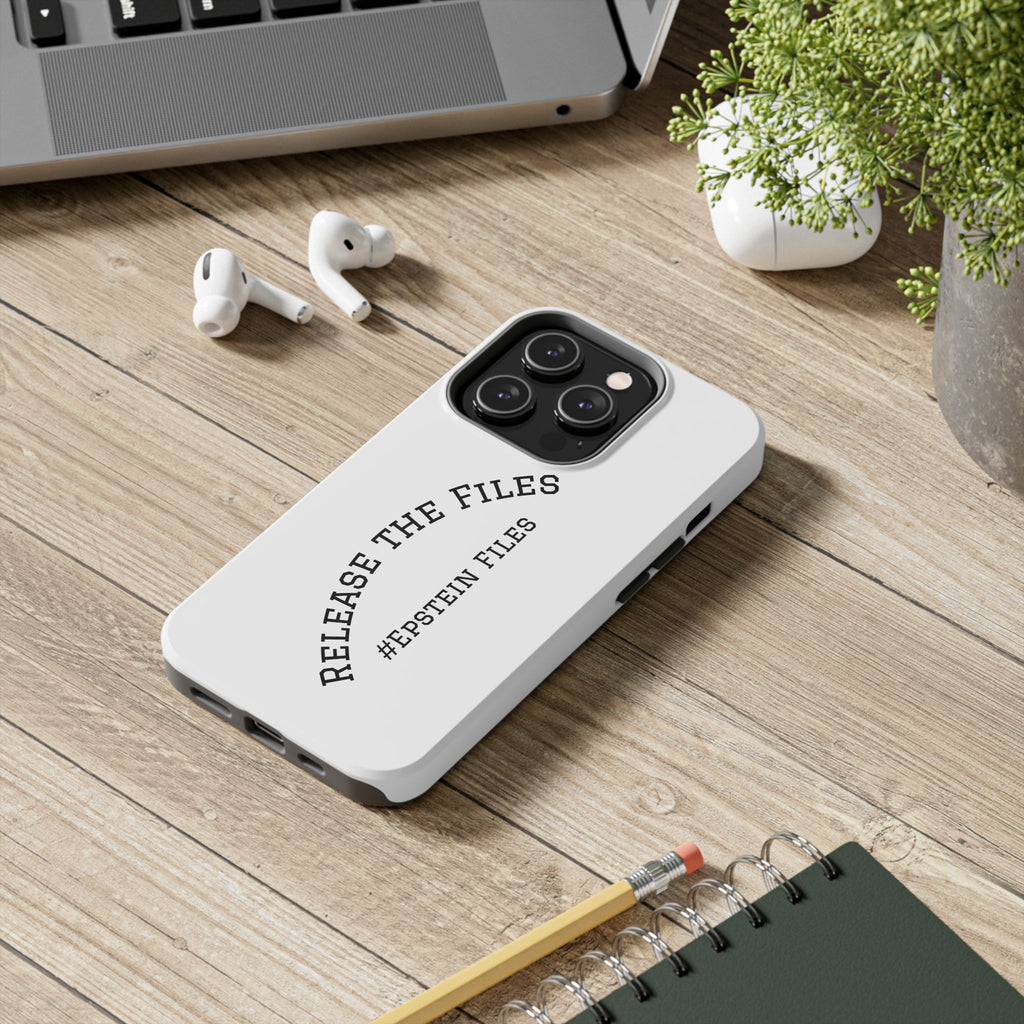 Epstein Files Tough Phone Cases | Unique Phone Protection, Trendy Gift, Statement Piece, Pop Culture Accessory, Functional Fashion